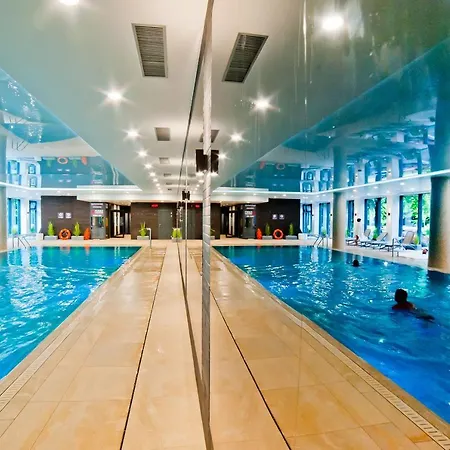 Porty B103 Nadmorskie Tarasy Pool Sauna Parking Apartman *