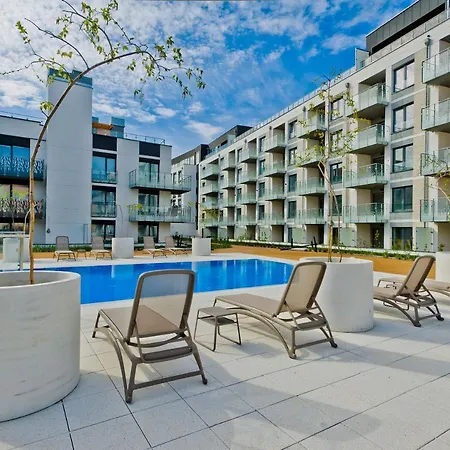Porty B103 Nadmorskie Tarasy Pool Sauna Parking Apartman Kołobrzeg