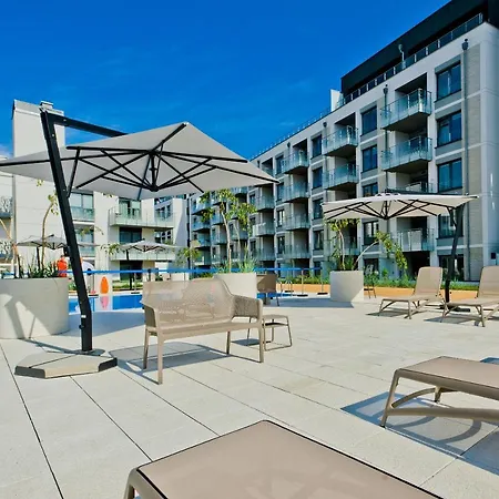 Apartment Porty B103 Nadmorskie Tarasy Pool Sauna Parking Kolobrzeg