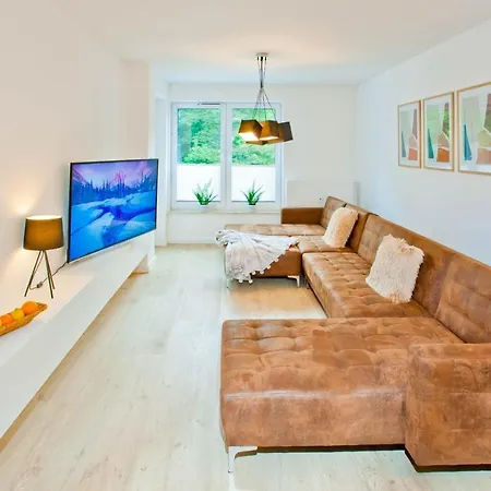 Апартаменты Porty B103 Nadmorskie Tarasy Pool Sauna Parking